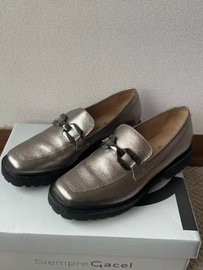 Mocasines metálicos Gacel para mujer - miniatura 1