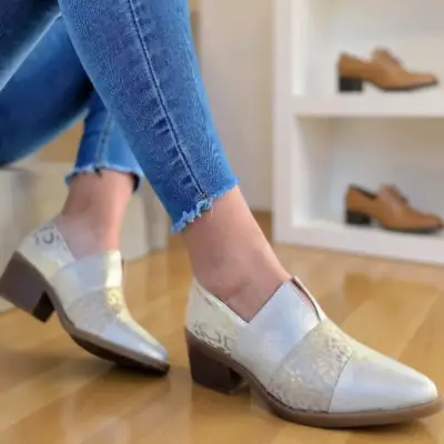Zapatos Calzado Aura talla 38 - miniatura 2