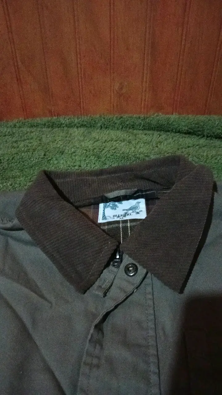 Chaqueta marrón con cuello talla XL - 2