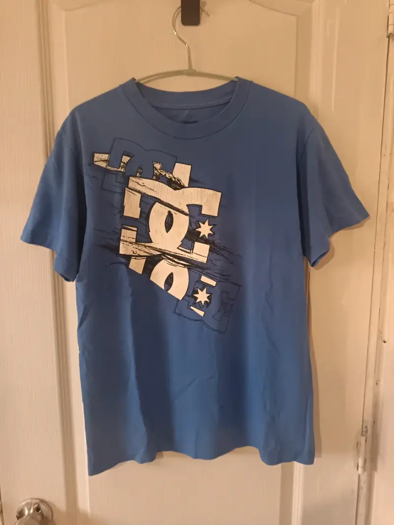 Polera azul DC y2k
