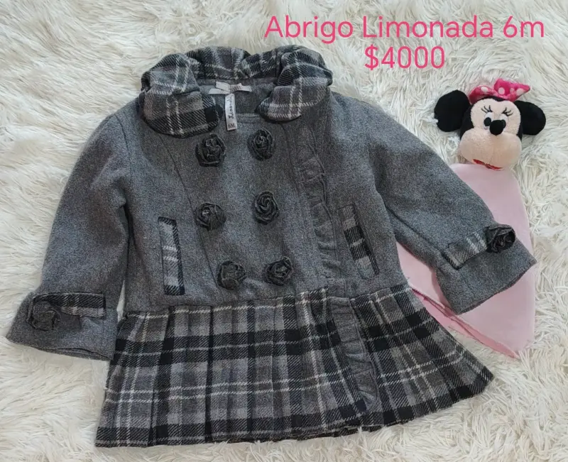 Abrigo gris Limonada para bebé 6 meses