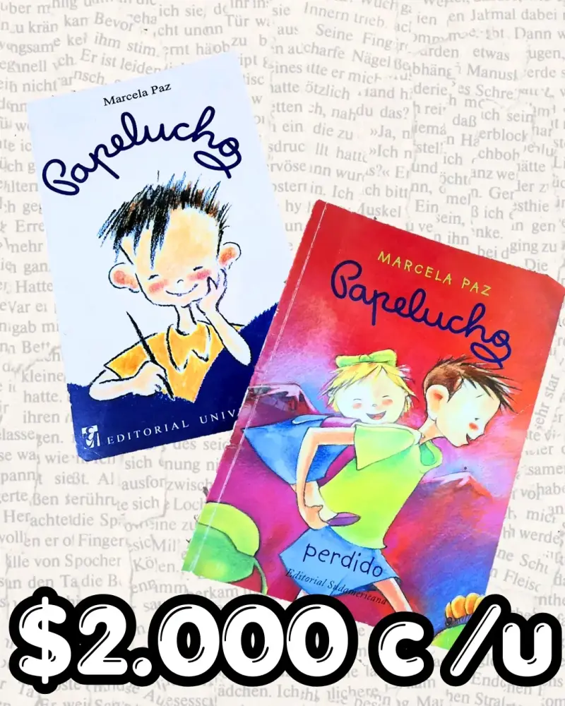 Libros Papelucho de Marcela Paz