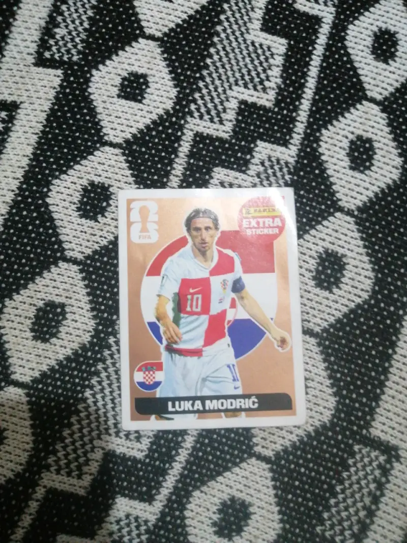 Lámina Panini Luka Modrić FIFA - 1