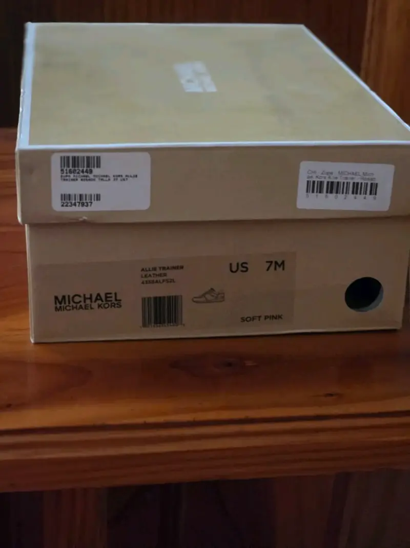 Zapatillas Michael Kors Allie Trainer cuero - 4