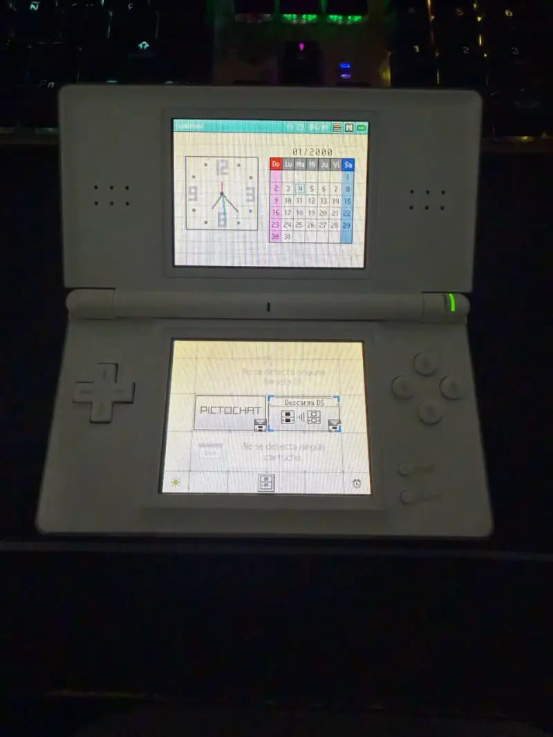 Consola portátil Nintendo DS lite blanca - 2