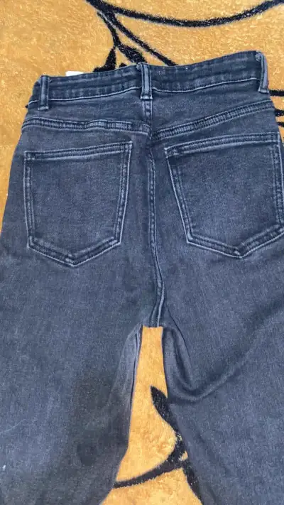 Jeans negros Zara de mujer - miniatura 2