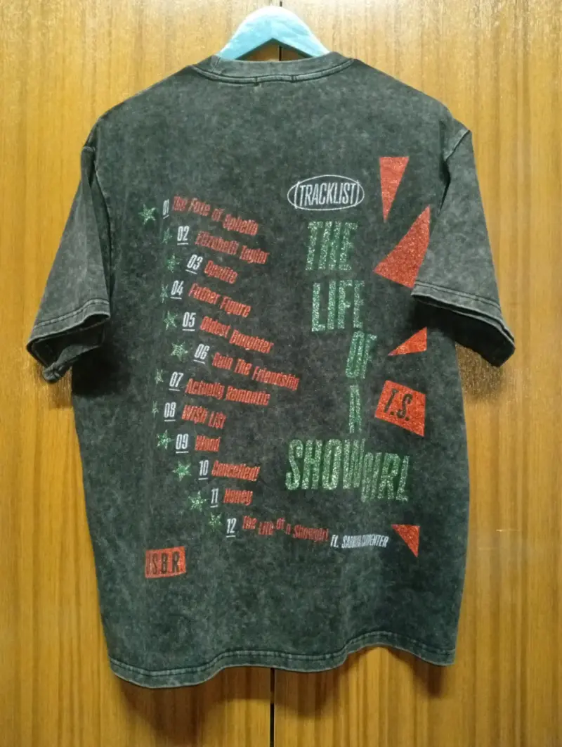 Polera negra Taylor Swift talla standard M/L - 4