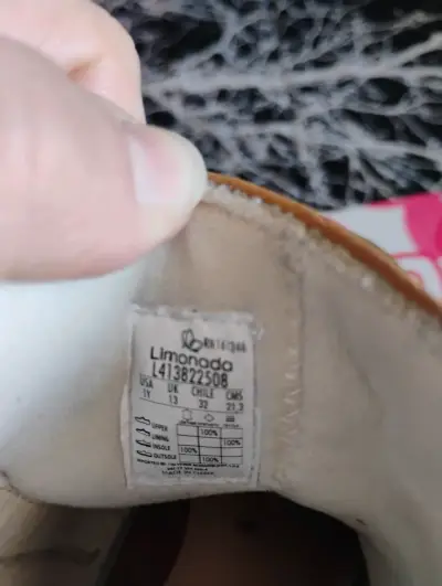 Botas de cuero marrón con lazo para niña - miniatura 4