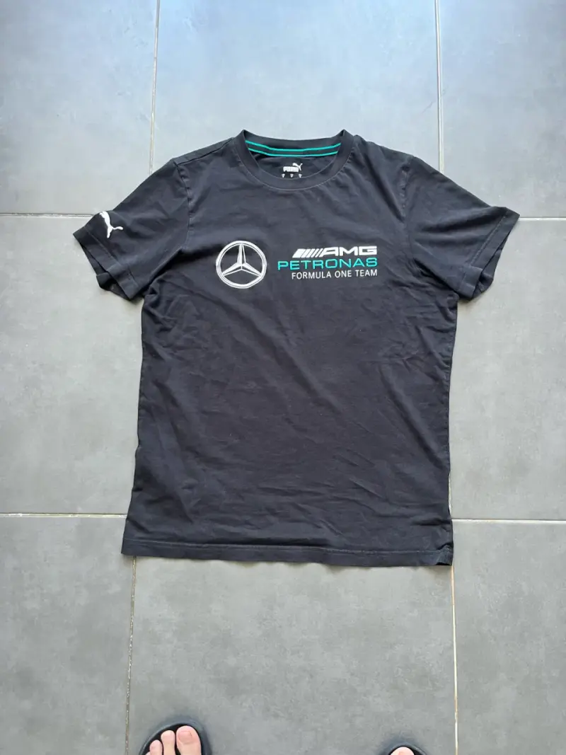 Polera Puma Mercedes AMG Petronas negra - 1
