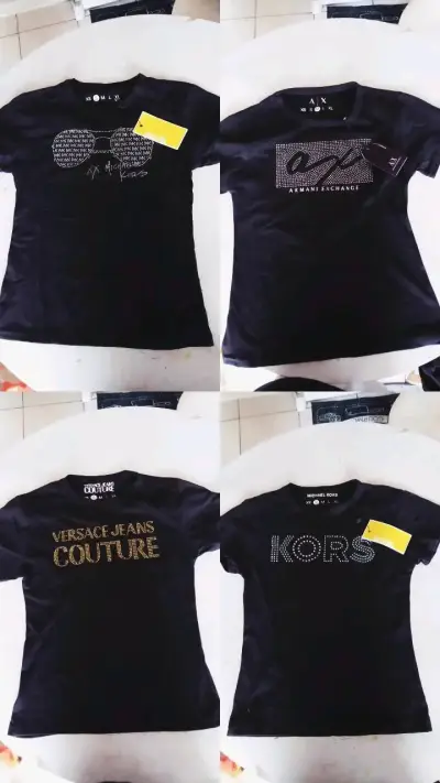 Pack de poleras de diseñador negras - miniatura 1