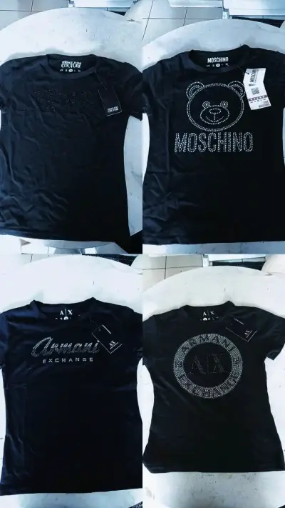Pack de poleras de diseñador negras - miniatura 2
