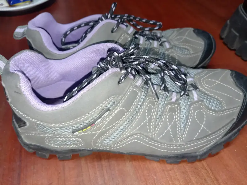 Zapatillas de trekking gris para mujer - 3