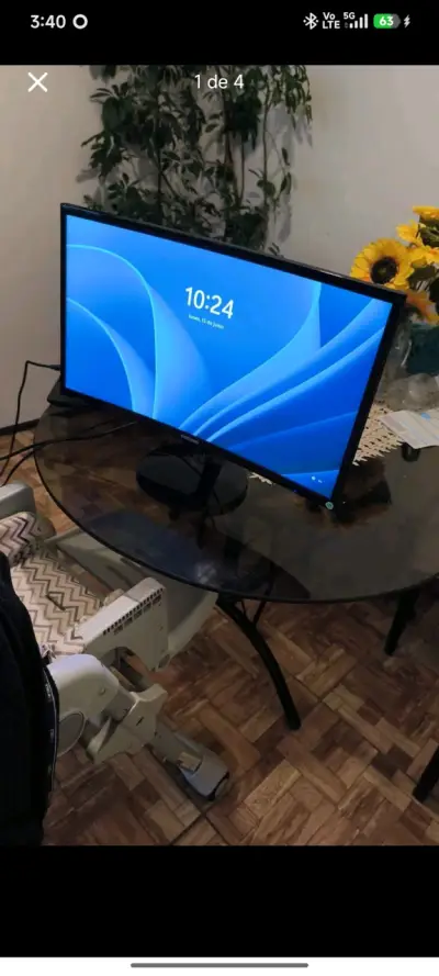 Monitor Samsung de 24 pulgadas Full HD - miniatura 1
