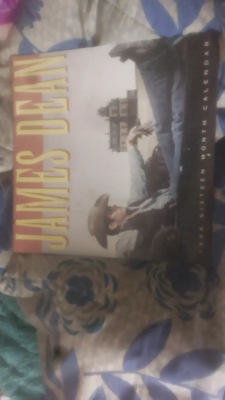 Calendario James Dean 1998 de colección