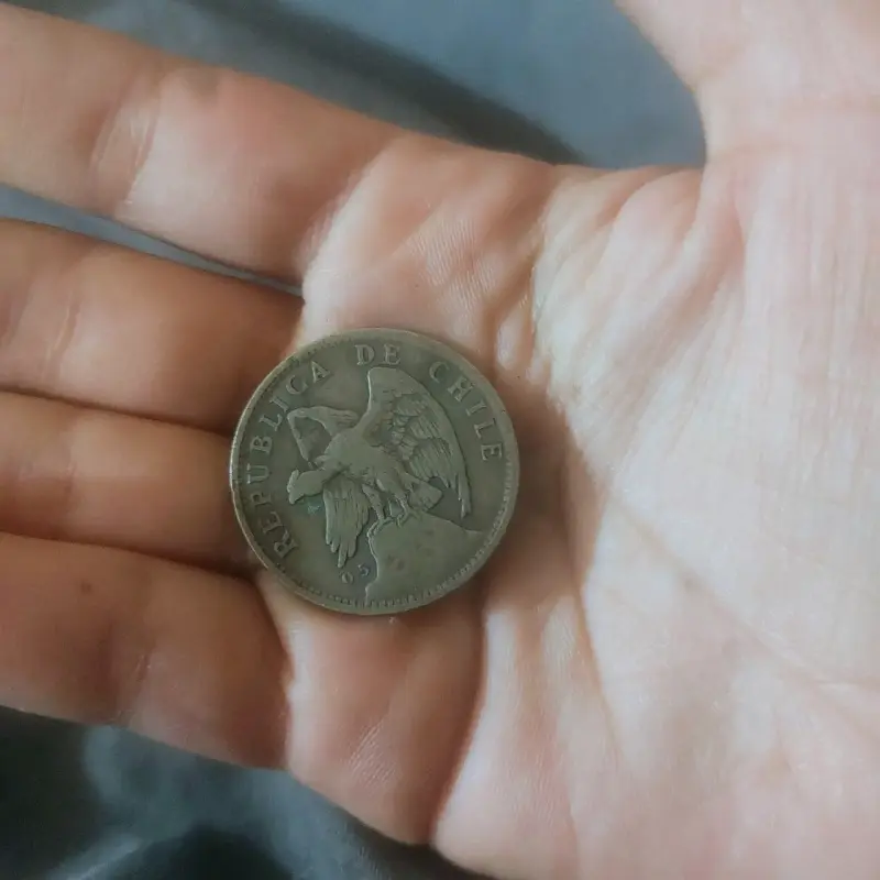 Moneda antigua de Chile 1953 - 1