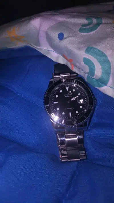 Reloj automático Winner de acero inoxidable - miniatura 2