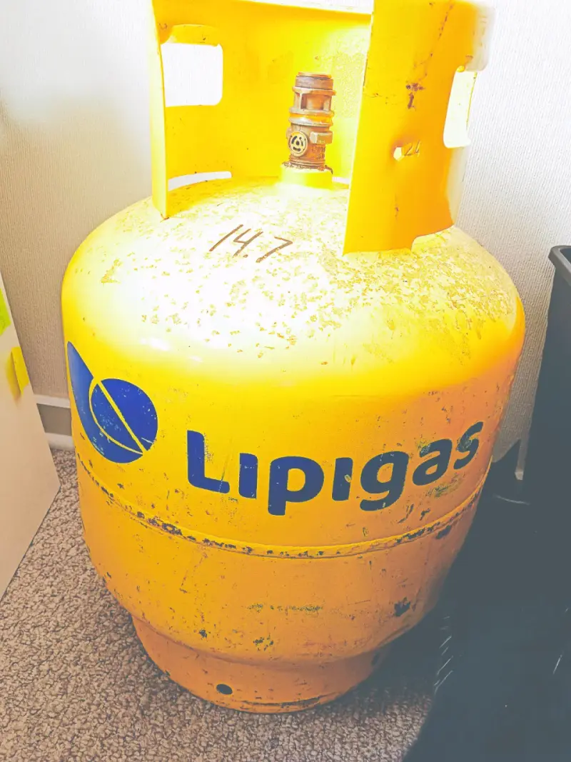 Balón de gas Lipigas 15 kg usado