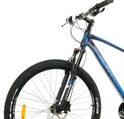 Bicicleta montaña Altitude azul con suspensión - miniatura 3