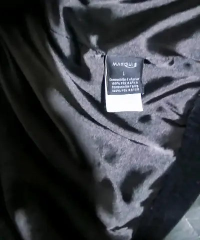 Chaqueta bomber negra con bordado de grulla - miniatura 2