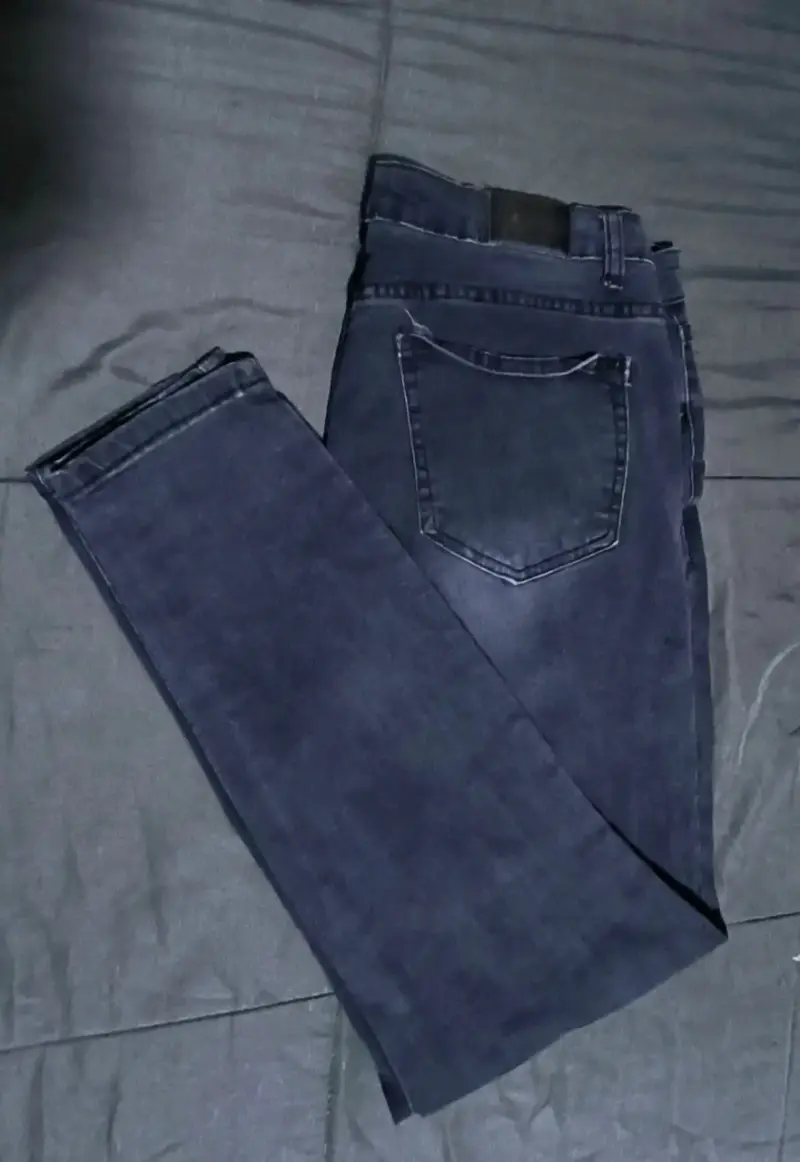 Jeans desgastados azul oscuro Sybilla - 2