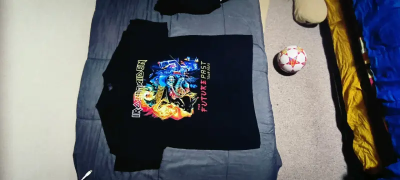 Polera Iron Maiden Future Past Tour 2023