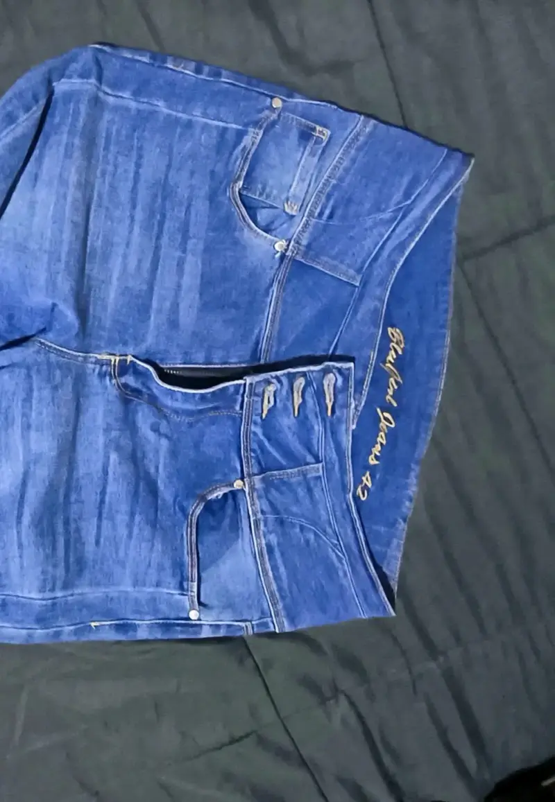 Jeans azul para mujer talla 42 - 1