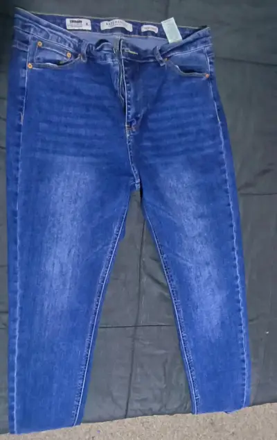 Jeans azul para mujer talla 42 - miniatura 2