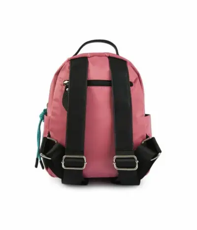 Mochila rosa Ziol con bolsillo frontal - miniatura 2