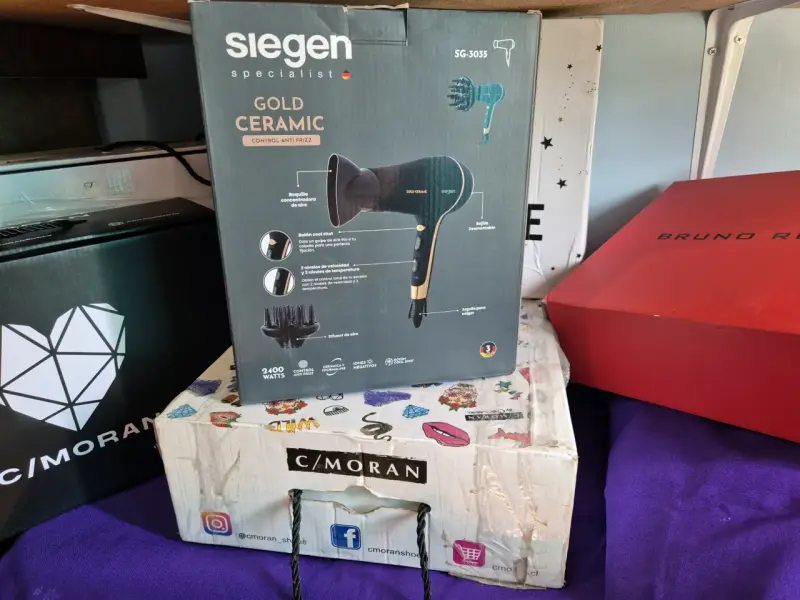 Secador de pelo Siegen Gold Ceramic 2400W - 2