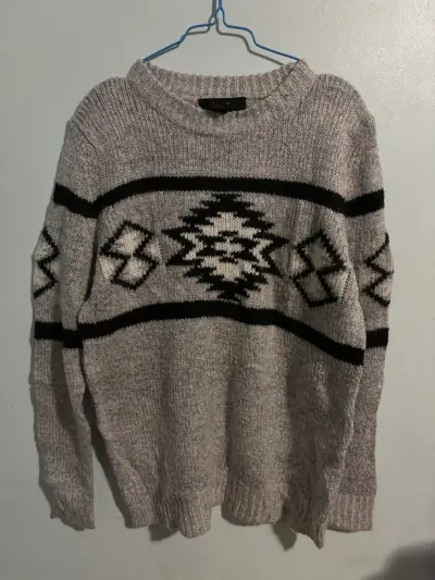 Suéter gris Forever 21 - miniatura 1