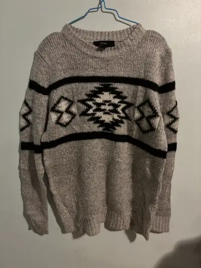 Suéter gris Forever 21 - miniatura 2