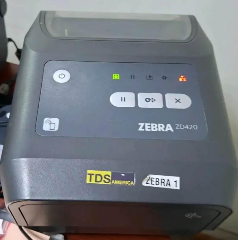 Impresora térmica Zebra ZD420 usada. - 2