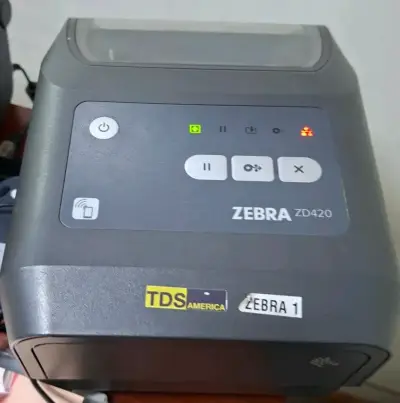 Impresora térmica Zebra ZD420 usada. - miniatura 2
