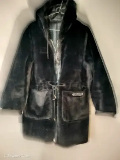Parka reversible NGX negro elegante - miniatura 2