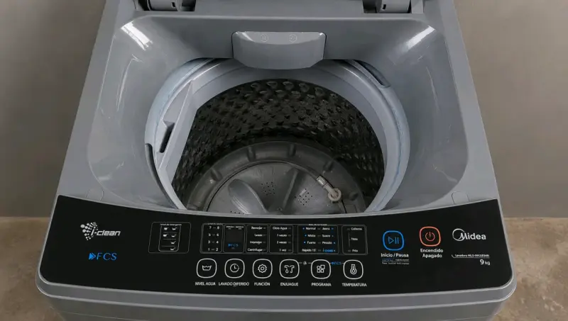 Lavadora Midea 9kg carga superior - 1