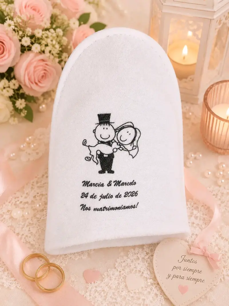 Pantuflas personalizadas para boda - 2
