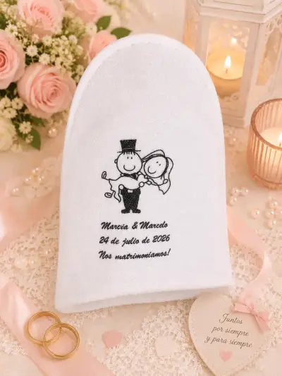 Pantuflas personalizadas para boda - miniatura 2