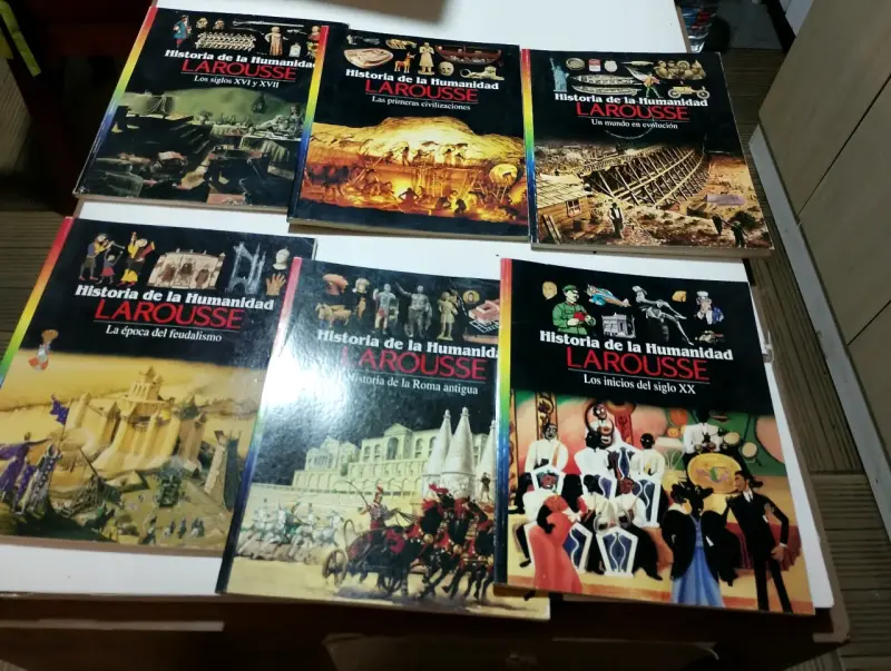 Colección libros Historia de la Humanidad Larous