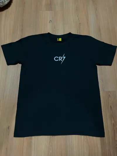 Polera negra CR7 Ronaldo estampada - miniatura 2