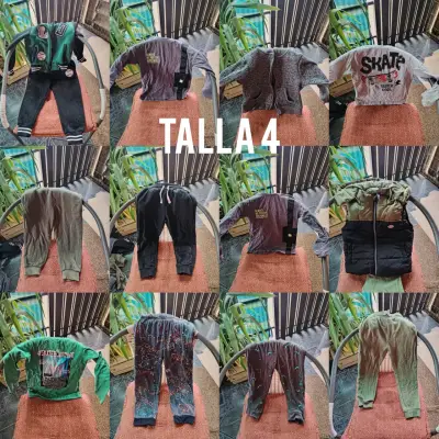 Lote de ropa infantil talla 4 a la 8 - miniatura 1