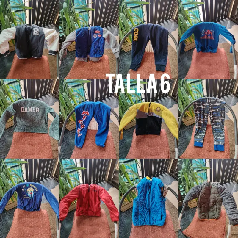 Lote de ropa infantil talla 4 a la 8 - 2