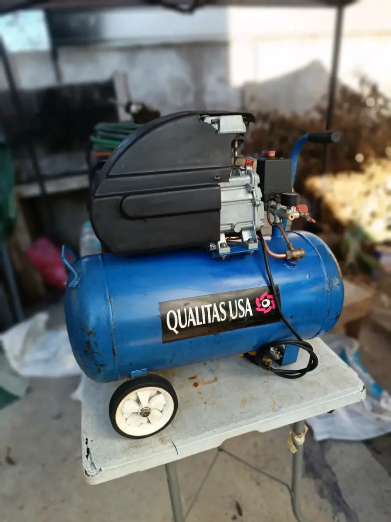 Compresor de aire Qualitas USA azul - 1