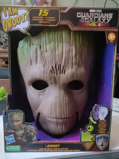 Máscara parlante Groot Guardianes de la Galaxia - miniatura 2