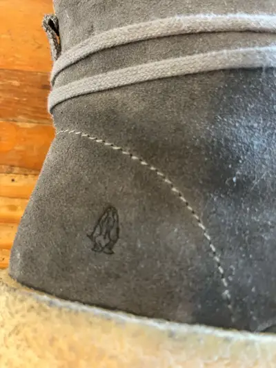 Botines de gamuza gris con forro cálido - miniatura 3