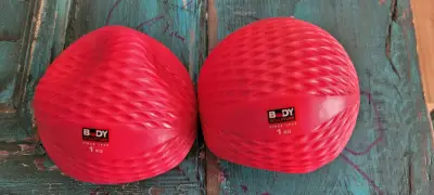 Pesas Body Sculpture 1 kg rojas - miniatura 1