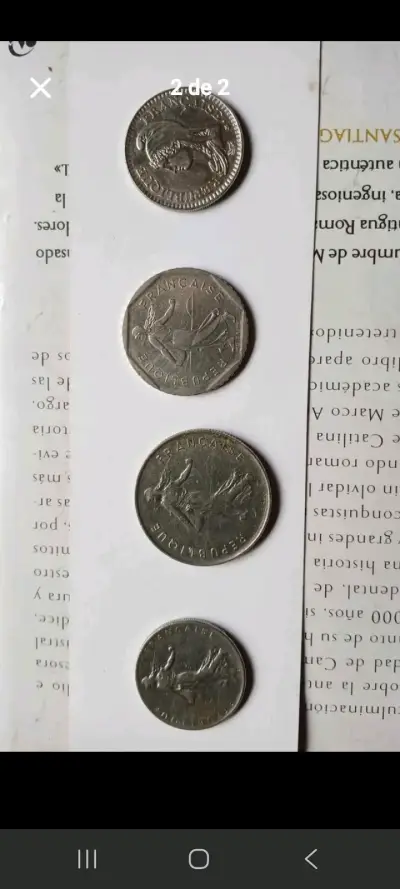Colección de monedas antiguas francesas - miniatura 2
