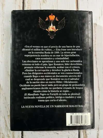 Libro 'El Manifiesto Negro' de Frederick Forsyth - miniatura 3