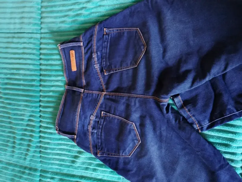 Jeans azul oscuro Lee para mujer - 2