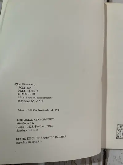 Política y Demagogia / Augusto Pinochet U. - miniatura 5