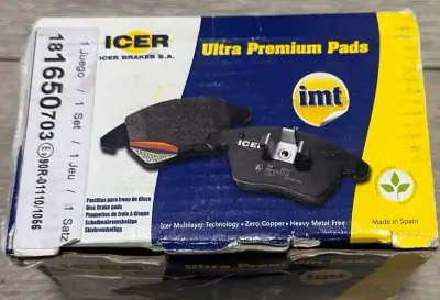 Pastillas de freno Icer Ultra Premium - miniatura 1